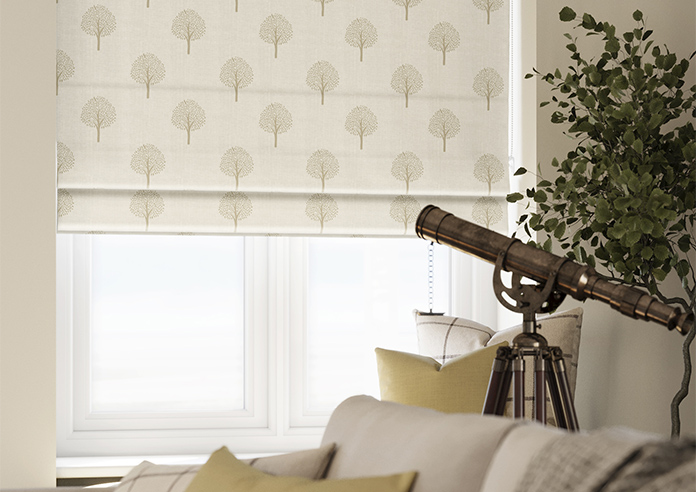 Emily Bond Yew Tree, Linen - Twist&Fit Roman Blind - Image 5